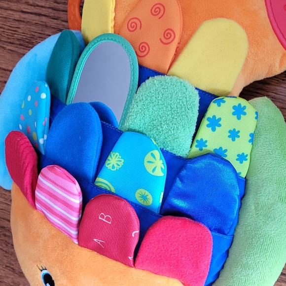 Melissa & Doug Sensory Teething Plush Fish - Picture 2 of 8